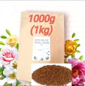 ENEMA DETOX ORGANIC COFFE THẢI ĐỘC ĐẠI TRÀNG 1000G(1kg) _màu nâu nhạt