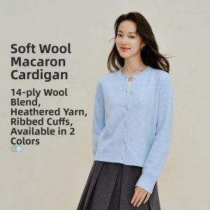 INMAN | Vintage Wool Sweater  Soft Knitwear
