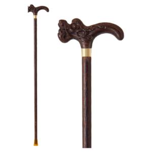 MOQILIN | Lightweight Anti-Slip Four Leg Wooden Cane