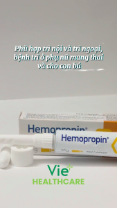 Kem Bôi Trĩ Dạng Mỡ chứa keo ong Hemopropin®