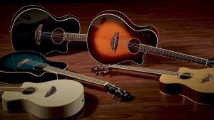 Yamaha APX600 Thin-line Cutaway Acoustic-Electric Guitar - Natural Color ( APX 600 )