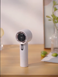 Quạt mini Quạt cầm tay có thể sạc lại với 4000mAh sạc nhanh 1.5h điều chỉnh mức 100 Level cho sử dụng ngoài trời mini fan turbo