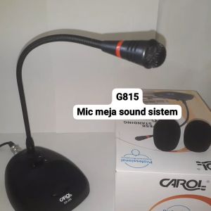 G815 ORIGINAL MIC MEJA METING CONDENSER TABLE PODIUM MICROPHONE PRO AUDIO SOUND SISTEM VOCAL MIC P