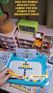 Mainan Edukasi Anak: Papan Magnet Anak Edukasi & Papan Gambar Kreatif