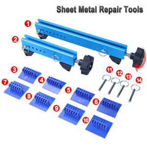 Adjustable Auto Sheet Metal Dent Remover Tool Car Dent Repair Puller Kit Car Body Repair Kit For Auto Repair Metal Surface Dent