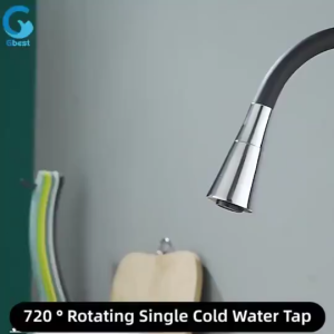 Kitchen Sink Faucet 720° Wall-mounted Swivel Multi-functional Faucet Kepala Paip Sinki Water Tap