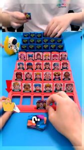 WHO IS IT Board Game for Kids and Children Classic Board Game Funny Family Guessing Games Funny Toys