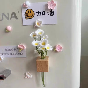 Creative Flower Planting Refrigerator Magnet