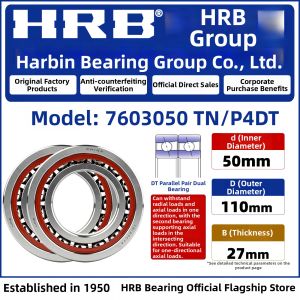 High Precision Nylon Cage Bearing Pairs