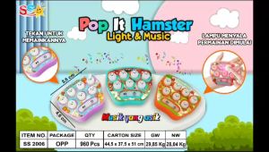 Mainan Popit 2006 Lampu dan Musik - Pop It Mini Murah - Pop It Lucu