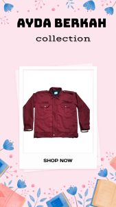 Jaket almet anak sekolahan cewe cowoWarna minimal 2 lusin. : Hitam Biru Navy Merah Maroon Hijau ArmyBahan : dril Ukuran : M dan L== Size M = utk Berat Badan 50 Kg Tinggi Maks 165 cm== Size L = utk Berat Badan 55 Kg Tinggi Maks 167 cm