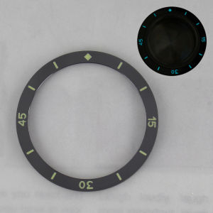 Vintage 50 FATHOS Sandblast Watch Case Dive Bubble Sapphire Crystal C3 Super Luminous bezel for NH34 NH35 NH36 NH70 NH72 20ATM