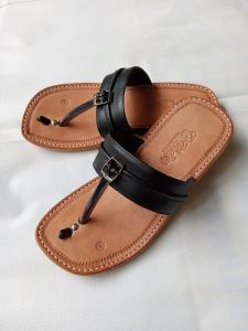 Sandal Tarumpah Kulit - Pria
