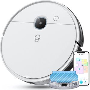 Robot lau nhà hút bụi Ecovacs Yeedi K780 lực hút 2500 Pa pin 200 phút vẽ bản đồ tường ảo app tiếng việt có remote