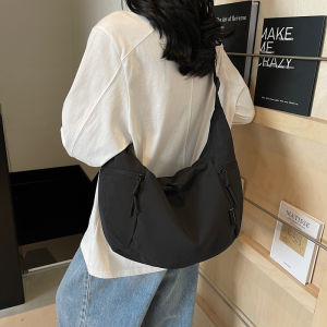 LUSUO | Yellow Leisure Large Capacity Dumpling Bag