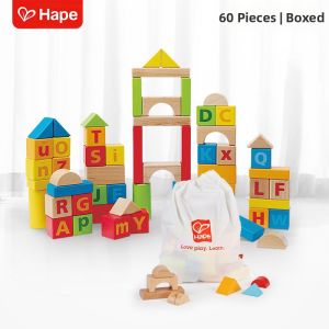 Hape | Educational Building Blocks Toy Wooden