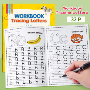Tracing Letters A-Z Uppercase and Lowercase Writing and Coloring Workbook Preschool English Learning Montessori