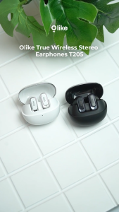 [NEW PRODUCT] OLIKE TWS T205 - Earphone Bluetooth 5.4 Playing Time Up To 32 Jam | Headset Stereo Bass Max  Waterproof IPX4