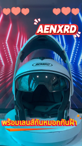 มิตรเล็อร์หมวกกันน็อค 2ชั้น กระบวนการใหม่ มิตรเล็อร์หมวกกันน็อคเต็มใบ ปลอดภัย กันน้ำ ทิวทัศน์ชัดเจน เย็น