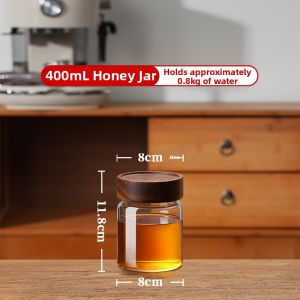 Food-grade Sealed Honey Jar High Borosilicate Glass