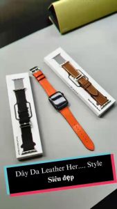 Dây Đeo Da Thay Thế Dành Cho Apple Watch Ultra / Apple Watch Series 1-8/SE/SE2022 Kai.N Leather - Hàng Chính Hãng