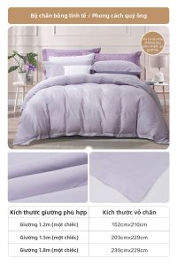 FUANNA (富安娜) | 100% Cotton Ga Phủ Giường Đơn Giản Mùa Thu Đông