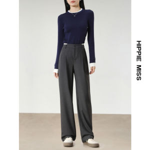 HIPPIE MISS | Hippie Girl Casual Straight Trousers