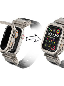 MENGMEITE | Scratch-resistant Impact-proof Upgrade to Ultra Style Apple Watch Case