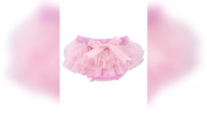 Baby Girls Tulle Bloomers Infant Newborn Diapers Cover Short Baby Girls Chiffon Ruffle Bloomer