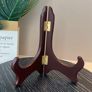SOEZ Solid Wood Display Stand | Foldable Holder | Portable Picture Frame Easel Holder Bracket
