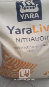 Pupuk Yaraliva Nitrabor Kalsium Nitrat + Boron 1 Kg / 500 Gram Repack