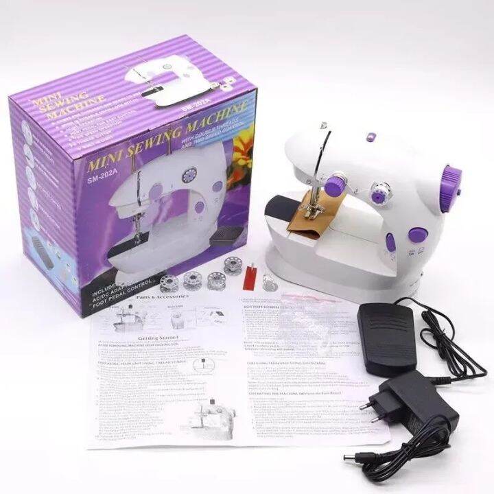 Household Mini Sewing Machines Handheld Sewing Machine With Light