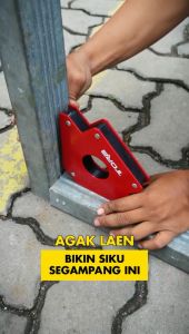 TORA Siku Magnet Las 3 Inch - Magnet Holder - Welding Arrow Magnetic