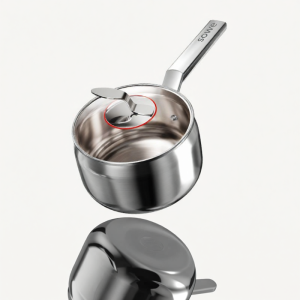 SOWE | Non-coating No-spill Stainless Steel Milk Pan for Babies & Solo Meals