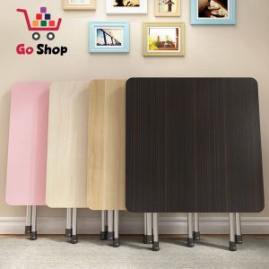 Go Shop โต๊ะพับ โต๊ะไม้พับได้ โต๊ะอเนกประสงค์ สะดวกต่อการจัดเก็บ โต๊ะไม้พับได้ โต๊ะกินข้าวพับได้ โต๊ะสนาม โต๊ะปิกนิก โต๊ะพับอเนก