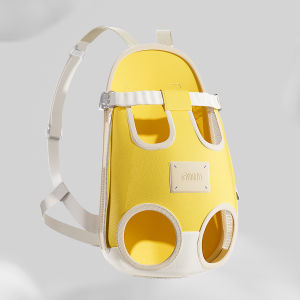 Hoopet Portable Cat Dog Backpack Outdoor Socialization Double Shoulder Pet Carrier Waterproof Pet Bag for Cats And Small Dogs