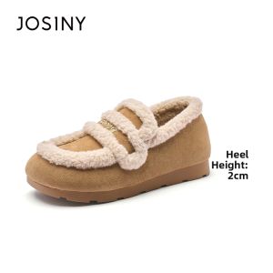 Josiny | Versatile Soft Sole Warm Wool Shoes for Women