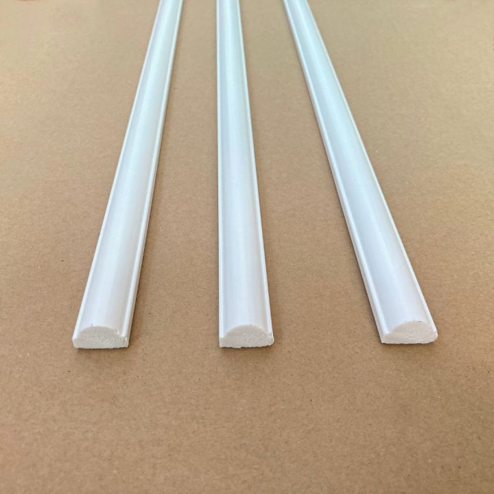 Phào chỉ dán tường, chỉ nhựa Hàn Quốc 2cm trắng bóng | Lazada.vn