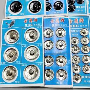 Phụ Kiện Nút Quần Áo Bằng Kim Loại 8/ 12/ 1 / 18/ 20mm - BAUHO