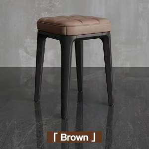 🔥 SG Store🔥Home thickened soft stool can be stacked as spare plastic chairs in the living room