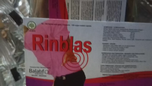 Rinblas 1 Sak Isi 100 Kapsul - Suplemen Pelancar Buang Air Kecil