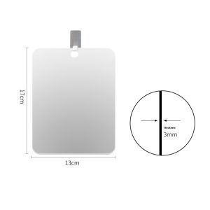 ZUOGUAN กระจกแขวนอะคริลิคทันสมัย  สำหรับห้องน้ำและอุปกรณ์ตกแต่งห้องนอน