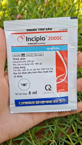 [TRUNG THIEN THINH] Thuốc trừ sâu cuốn lá sâu đục thân INCIPIO 200SC Syngenta gói 8ml diệt sạch sâu lưu dẫn kéo dài