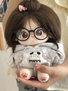 Cotton Doll Authentic 20cm Girls Doll Baby Clothes No Attribute Skeleton Naked Doll Dress-up Doll Birthday Gift