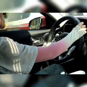 READY STOCK!!!Cycling Arm Sleeve UV Protection Sleeves Ice Silk  Sunscreen Long Gloves Sun Protection Sleeve 防曬手套 袖套 冰袖