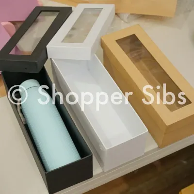 1pc Tumbler Box for Gifts and Giveaways 9x3x3 inches tumblr box hardbox for doll towel etc hard box
