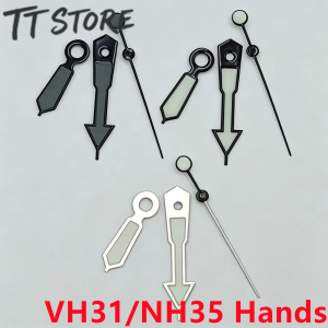 Luminous Hands for Silver Black Watches Fit Miyota 2035 2115 VH31 NH35 NH36 7S26 7S36 4R35 4R36 Watch Pointers Movements
