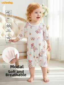 UCBABY | Summer Lightweight 7/8 Sleeve Onesie Baby Sleepwear