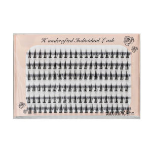Lanjinglin 6 Rows Cluster Lashes Butterfly Eyelashes Cluster Natural Eyelash Extension 3D Natural Individual Eyelashes Cluster