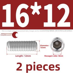 JISHUO | Flat Head Fixing Screw Hex Drive Set